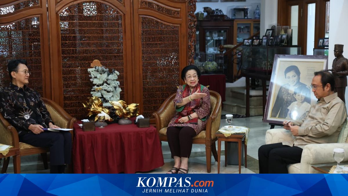 Megawati Terima Dubes Korsel, Bahas Upaya Perdamaian Korea