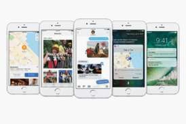 Apple perkenalkan iOS 10 pada WWDC 2016.