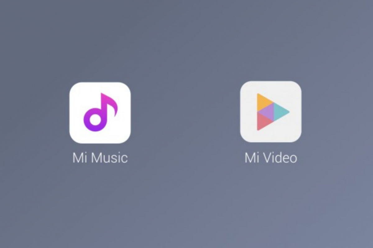 Layanan Mi Music dan Mi Video buatan Xiaomi.