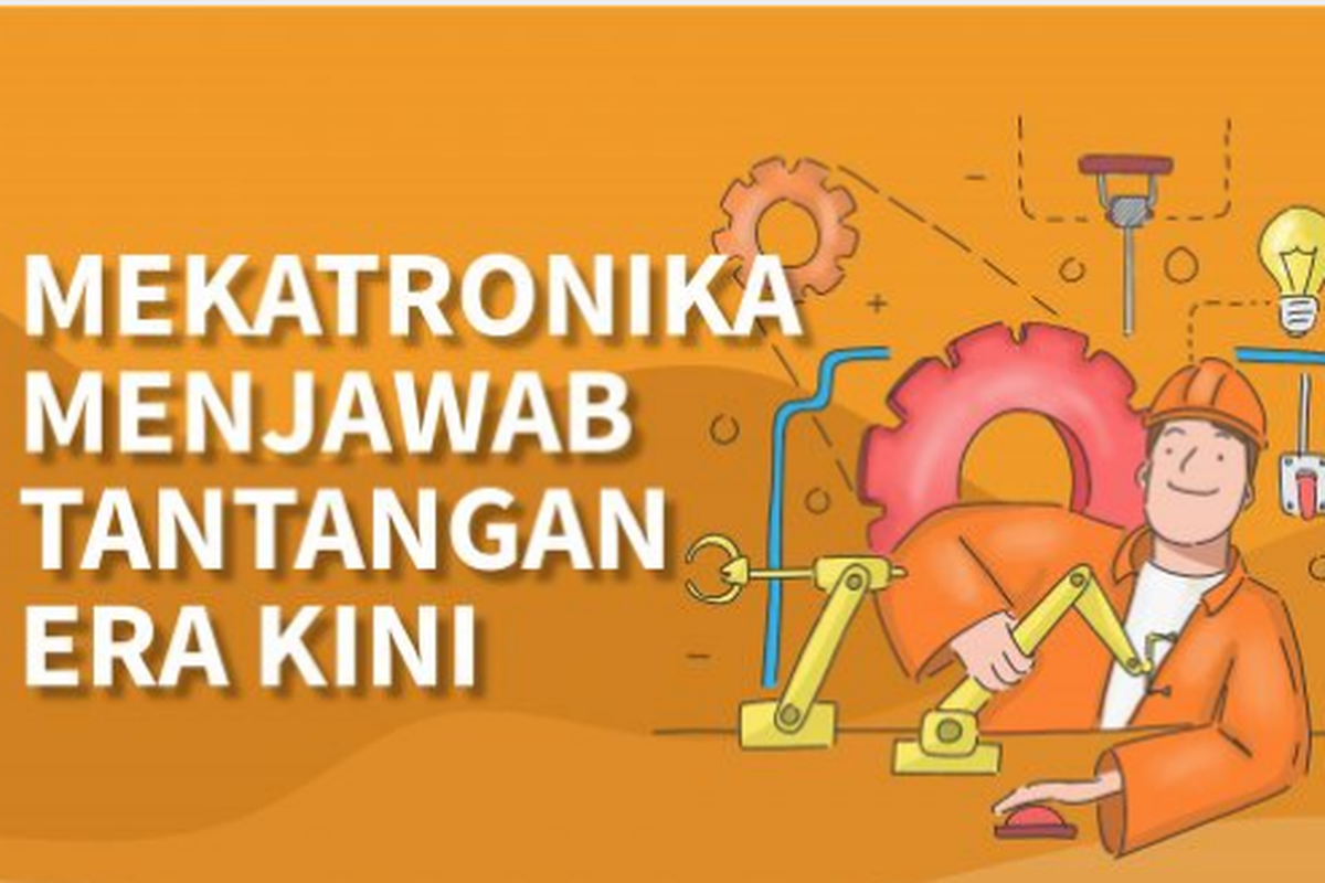 Mengenal jurusan Mekatronika yang merupakan sinergi tiga ilmu teknik yakni mekanika, elektronika, dan informatika.