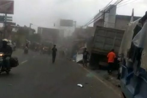 Polisi Amankan Sopir Truk yang Tabrak 4 Kendaraan dan Tewaskan 1 Orang