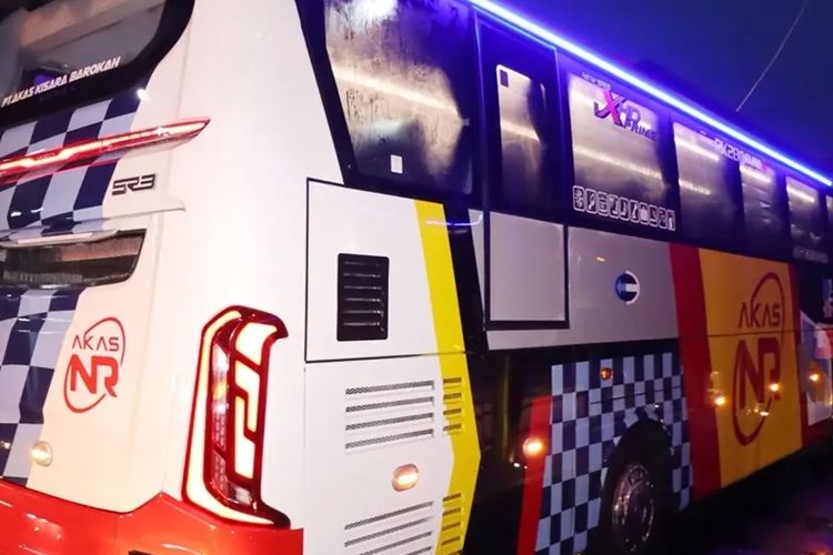 Bus baru PO Akas NR