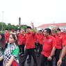 Daftarkan 50 Bacaleg ke KPU, PDI-P Kota Semarang Lakukan Long March Kirab Budaya