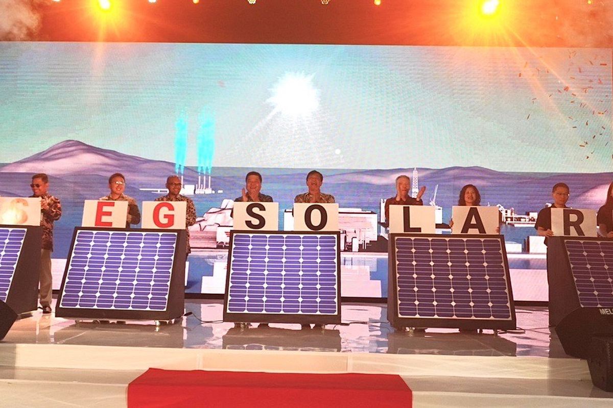 Pabrik SEG Solar di Batang, Jawa Tengah, resmi beroperasi.