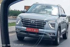 Hyundai Creta EV Tertangkap Kamera Sedang Melaju di Jalan Raya
