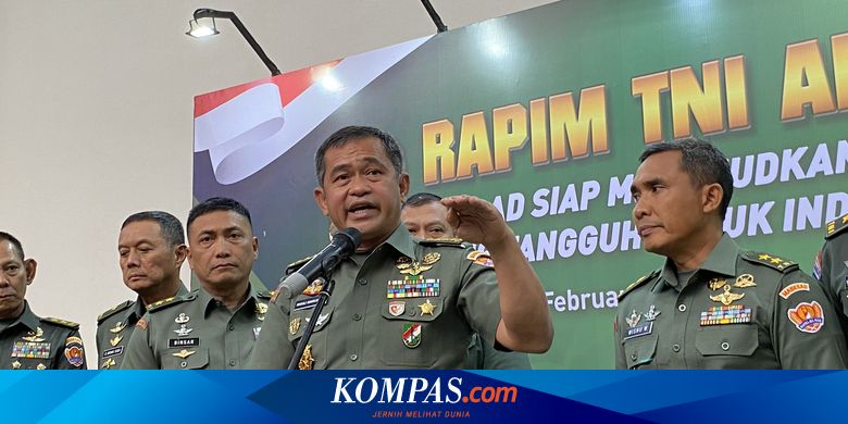 TNI AD Ingin Bangun 22 Kodam Baru, KSAD Sebut Agar Imbang dengan Polda