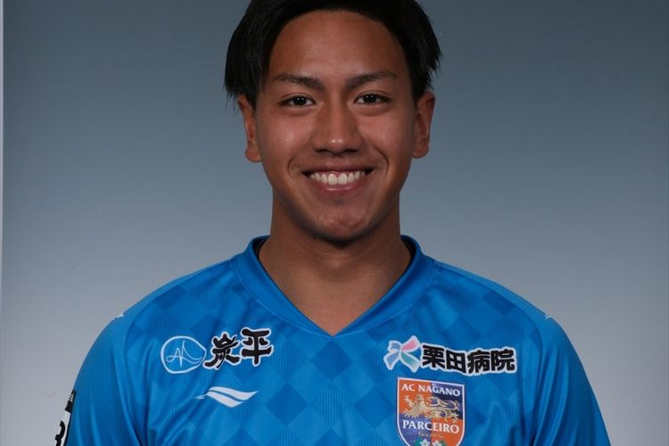 Ryu Nugraha, kiper berdarah Indonesia yang bermain untuk klub kasta ketiga Liga Jepang, AC Nagano Parceiro.