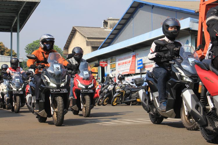 Rombongan Test Ride Honda New ADV 160