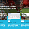[POPULER TREN] Kata Media Asing soal Hasil Indonesia Vs Argentina I Profil Pimpinan Ponpes Al-Zaytun
