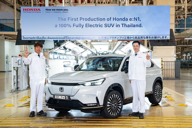Mobil listrik Honda e:N1 mulai di produksi di Thailand