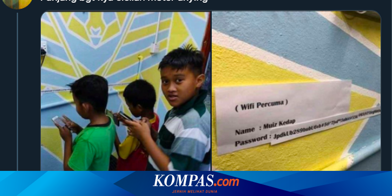 Viral Unggahan Password Wifi Sangat Panjang, Ini Cerita Pembuatnya...