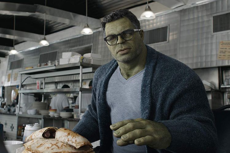 Karakter Hulk dalam Avengers: Endgame.