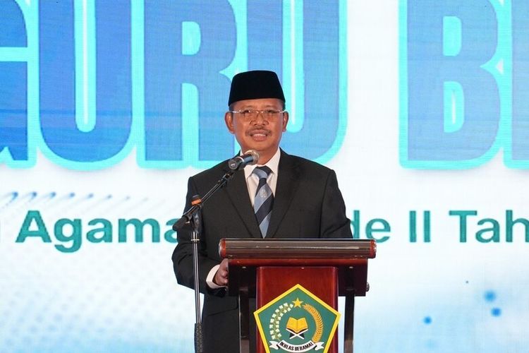 Direktur Jenderal Pendidikan Islam, Prof D. H Amien Suyitno, MAg.