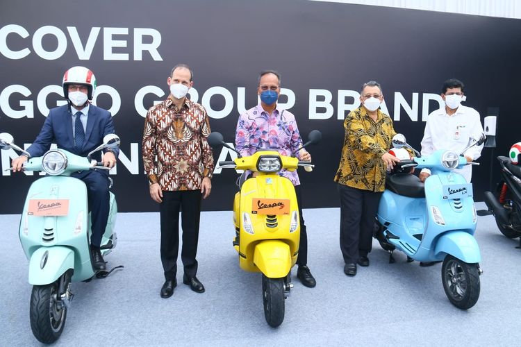 Menperin: RI Siap Jadi Basis Produksi dan Hub Ekspor Sepeda Motor Vespa