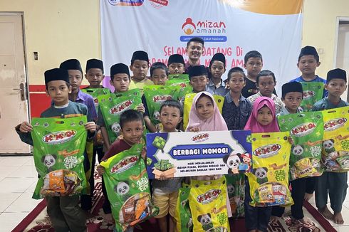Ramadhan 2024, Momogi Ajak Anak-anak Berbagi