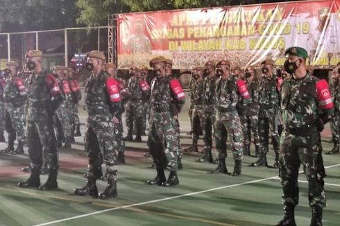 Ratusan Anggota TNI Diterjunkan ke Desa-desa di Kudus untuk Awasi Prokes