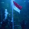 HUT Ke-75 RI, Ancol Gelar Pengibaran Bendera di Akuarium Besar Sea World