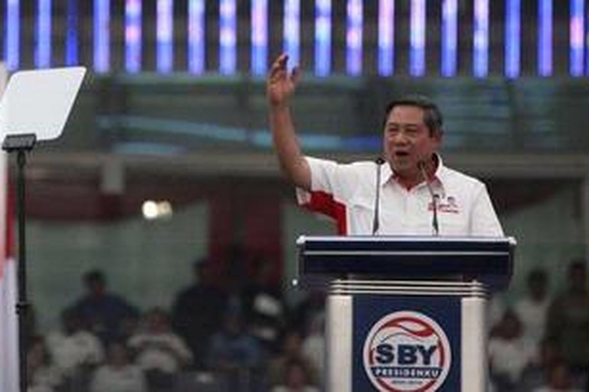 Ketua Dewan Pembina Partai Demokrat Susilo Bambang Yudhoyono