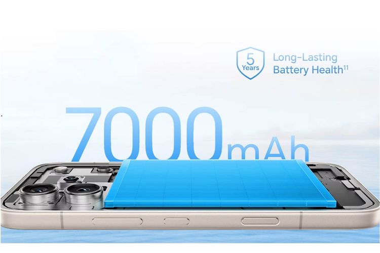 Honor 600 series ditopang baterai jumbo 7.000 mAh. Keduanya mendukung pengisian cepat 80W dan reverse wired charging 27W. Namun, hanya Honor 600 Pro yang dilengkapi dukungan wireless charging 50W. 
