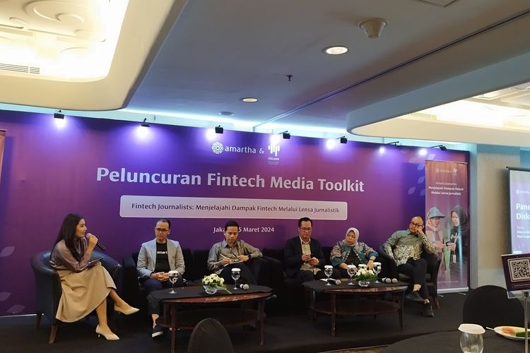 Amartha mengadakan diskusi dan peluncuran Fintech Media Toolkit
