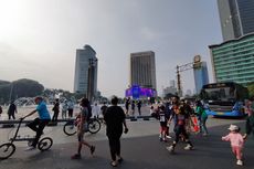 Menikmati Minggu Pagi di CFD Jakarta, Ada yang Niat Olahraga atau Sekadar Foto-foto