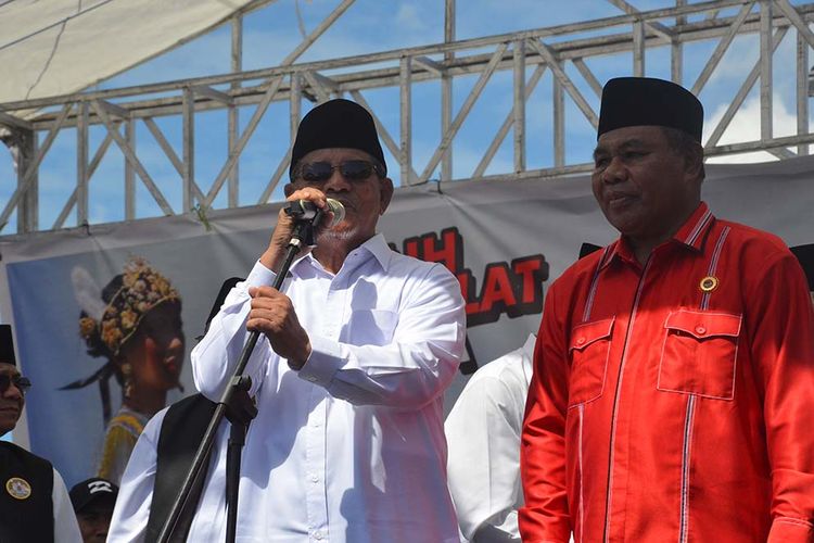 Gubernur dan Wakil Gubernur Maluku Utara terpilih, Abdul Gani Kasuba dan Al Yasin Ali