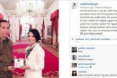 Pengalaman Andien Bersantap Siang bersama Jokowi di Istana Negara