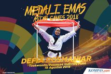 INFOGRAFIK Asian Games: Medali Emas Pertama, Defia Rosmaniar