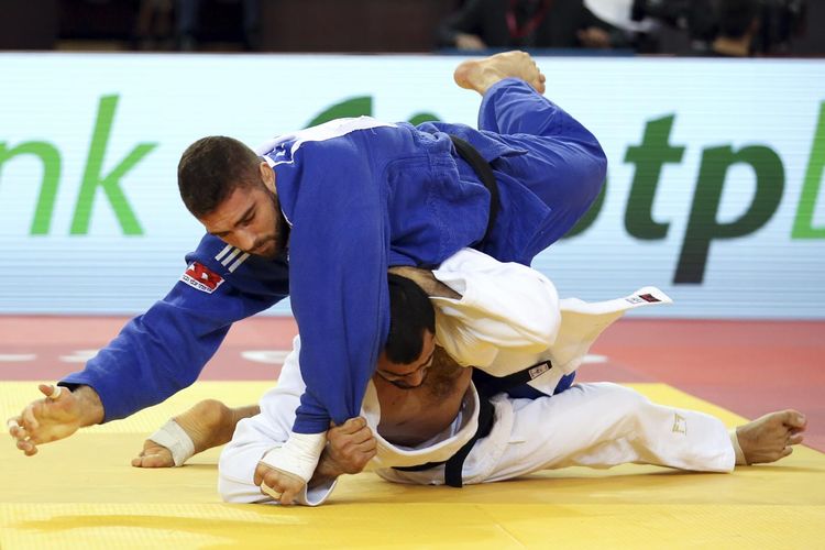 Ilustrasi atlet judo Israel