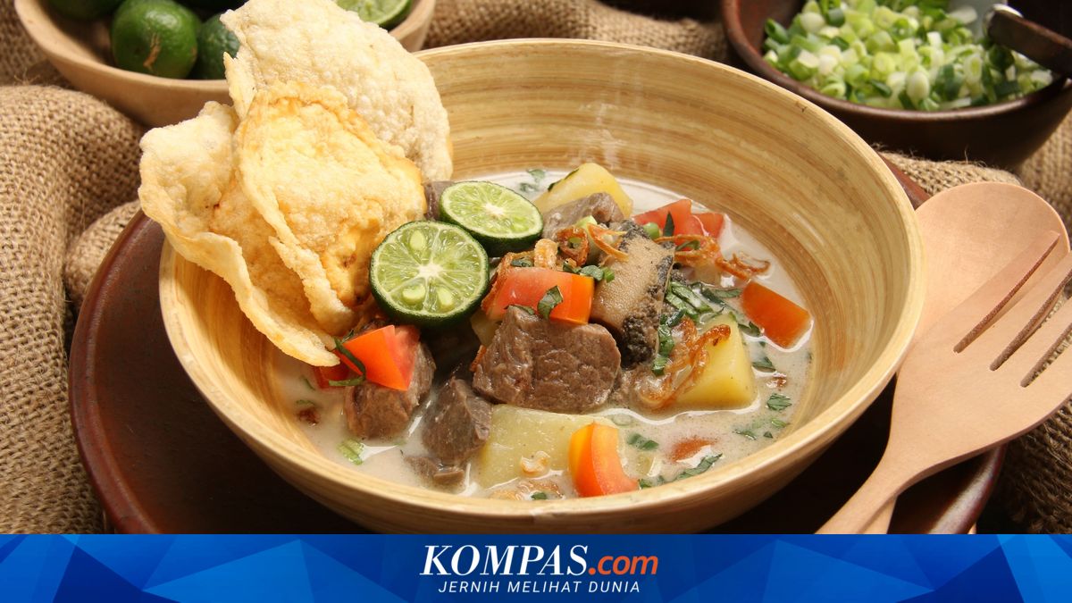 Resep Soto Daging Minim Minyak, Rahasia Kuah Gurih tanpa Santan
