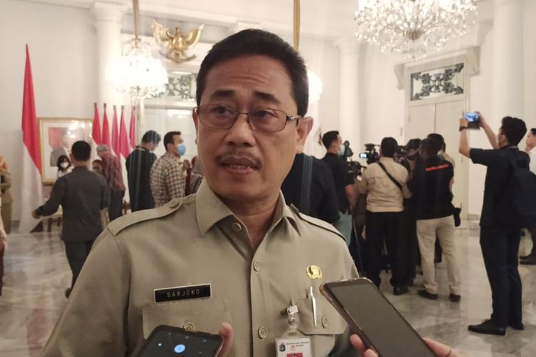 Kepala Dinas Perumahan Rakyat dan Kawasan Permukiman DKI Jakarta Sarjoko saat ditemui di Balai Kota DKI Jakarta, Senin (30/1/2023).