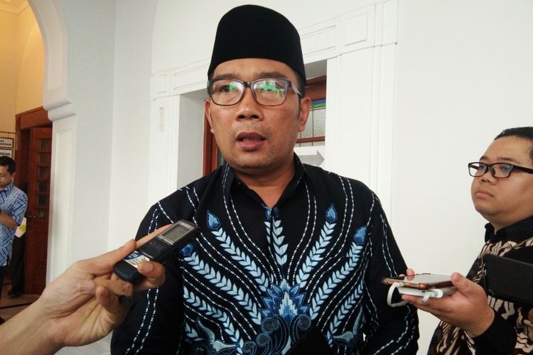 Gubernur Jawa Barat Ridwan Kamil saat ditemui di Gedung Sate, beberapa waktu lalu. 