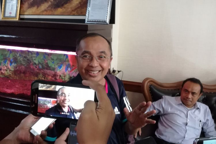 Hakim Pengadilan Negeri Jakarta Pusat Anwar saat ditemui, Kamis (2/1/2020)