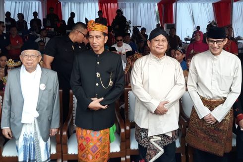 Situng Sementara: Jokowi-Ma'ruf 55 Juta Suara, Prabowo-Sandi 43 Juta Suara
