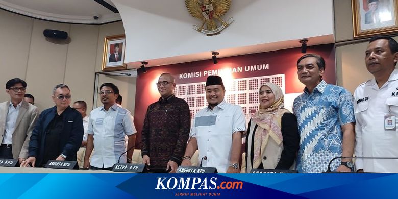 KPU Nyatakan Hasil Tes Kesehatan 3 Capres-Cawapres Penuhi Syarat