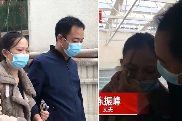 Chen Zhenfeng (39) menikahi lagi mantan istrinya, Xie Hongxia (35), yang sakit parah untuk merawatnya. Mereka bercerai pada 2019.