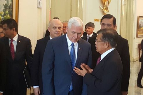 Wapres Jusuf Kalla dan Mike Pence Tak Bahas Freeport