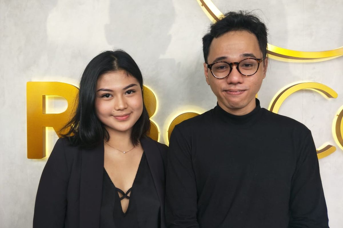 DJ CVX atau Ikki Witjaksono dan Delia Husein saat ditemui di kawasan Warung Buncit, Jakarta Selatan, Kamis (4/4/2019).