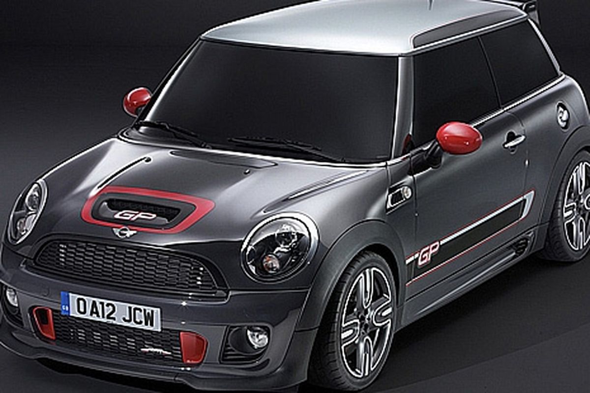 Tampak depan Si MINI Tercepat John Cooper Work GP