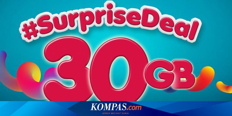 Hanya Hari Ini Kuota Data 30 Gb Telkomsel Seharga Rp 120 000