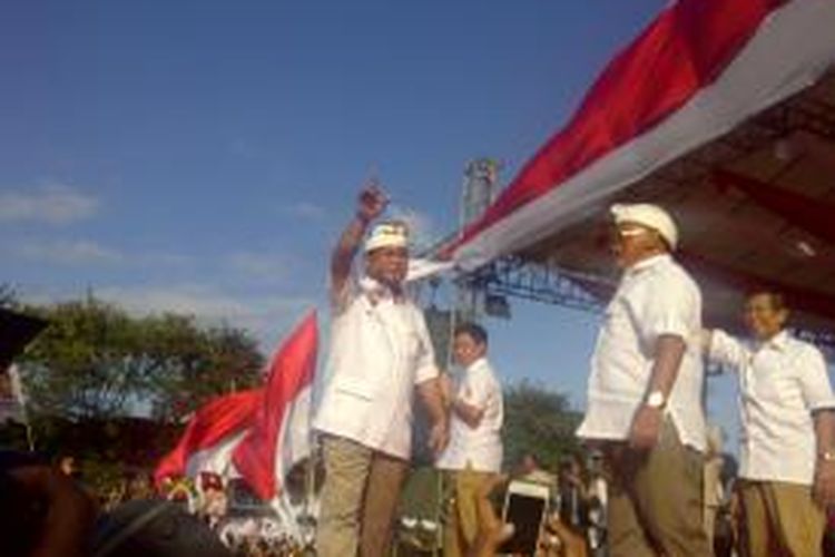 Calon presiden Prabowo Subianto.