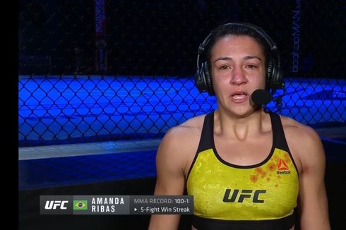 Hasil UFC 251, Amanda Ribas Kalahkan Petarung Model Paige VanZant