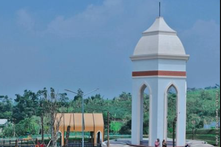 Kawasan di sekitar Masjid Endan Andansih, Purwakarta