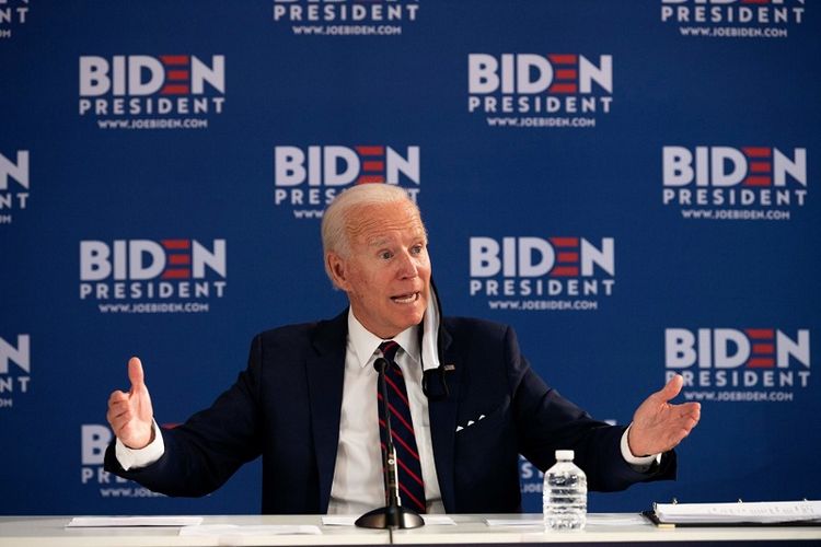 Calon Presiden Partai Demokrat Joe Biden 