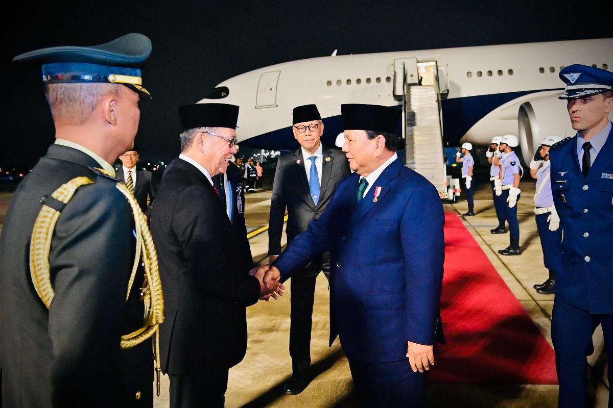 Prabowo Tiba di Brasil untuk Hadiri KTT G20