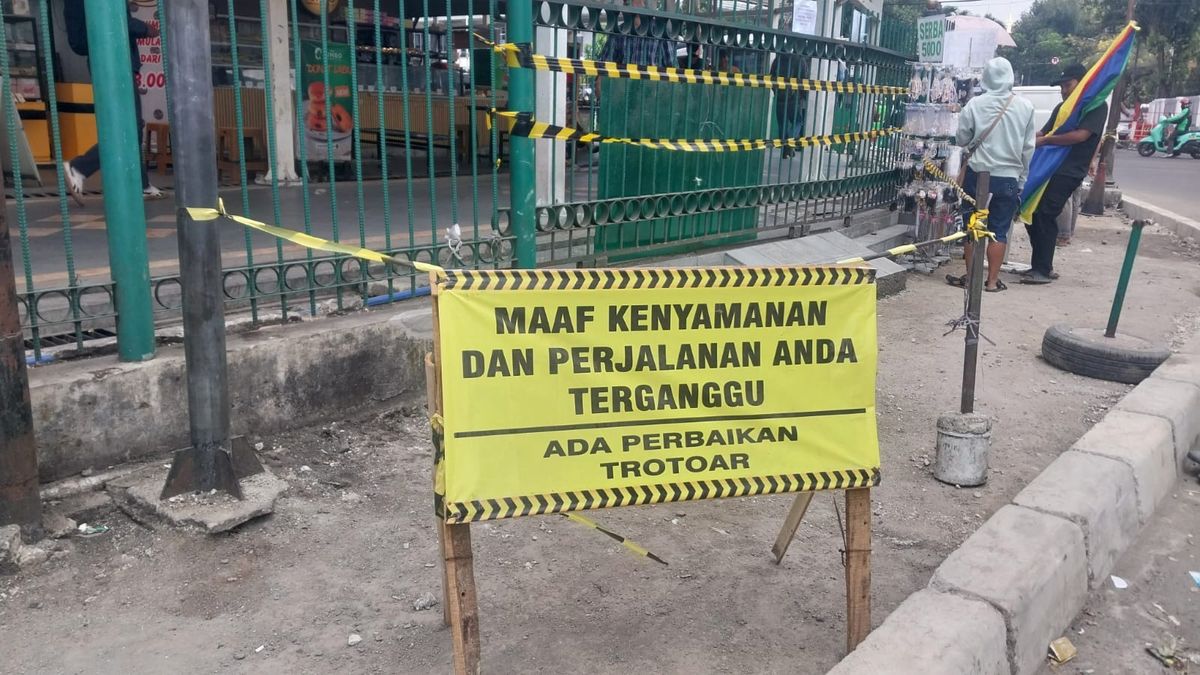 Entrance-Exit at Bogor Station on Mayor Oking Street Closed, User Access Redirected
