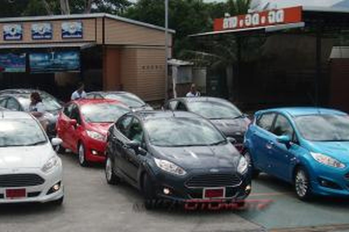 Ford Fiesta EcoBoost yang diproduksi di Thailand