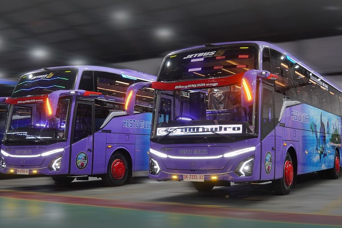 Bus baru PO Restu Mulya