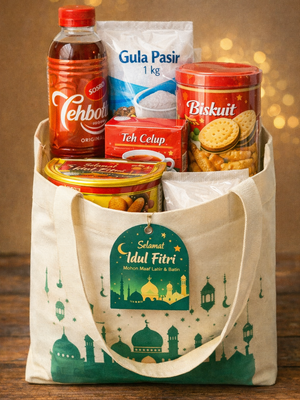 4 Ide Hampers Lebaran 2026 Low Budget, Mulai Rp50 Ribuan tapi Tetap Elegan: Paket ?Sembako Plus? di Bawah Rp 70 Ribu.