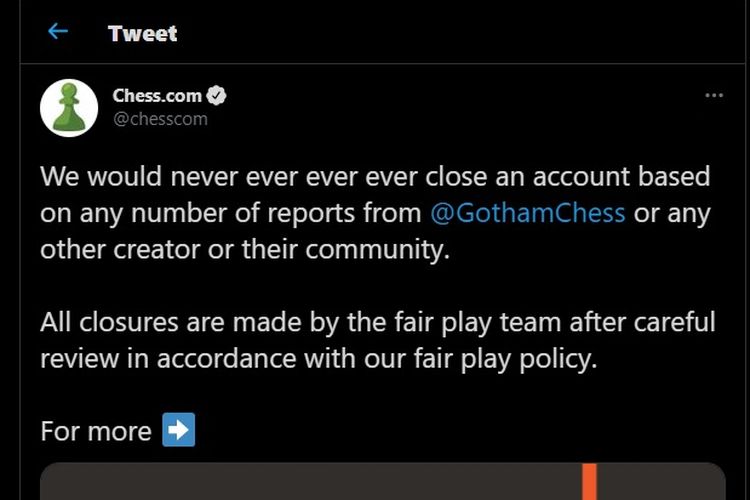 Gothamchess Blok Video untuk Netizen Indonesia